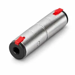 Adapter – Neutrik Stereo 1/4" Locking Jack to Stereo 1/4" Locking Jack Extension Adapter – NA3JJ