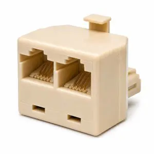 T-Adapter - RJ11 - 4 Conductor - Jack