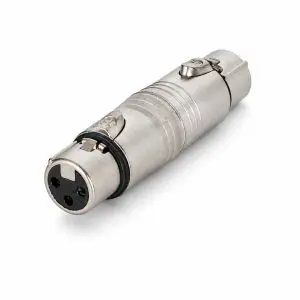 Adapter – Neutrik 3 Pole XLR Female to 5 Pole XLR Female Gender Conversion Adapter – NA3F5F