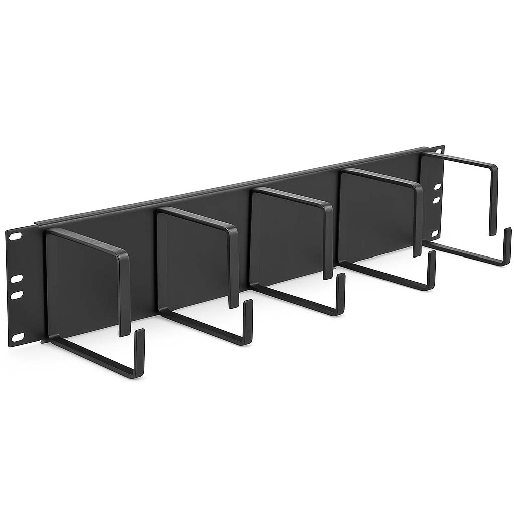5 Ring - Cable Management Panel - 2U - Gruber Communications