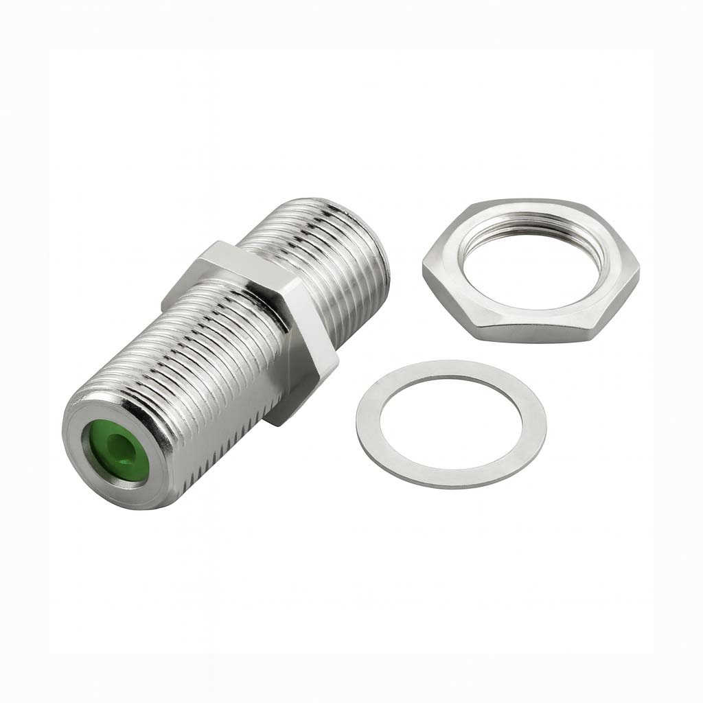 F Connector – 24 Port - Feedthru Panel – 2U – Loaded - Gruber ...