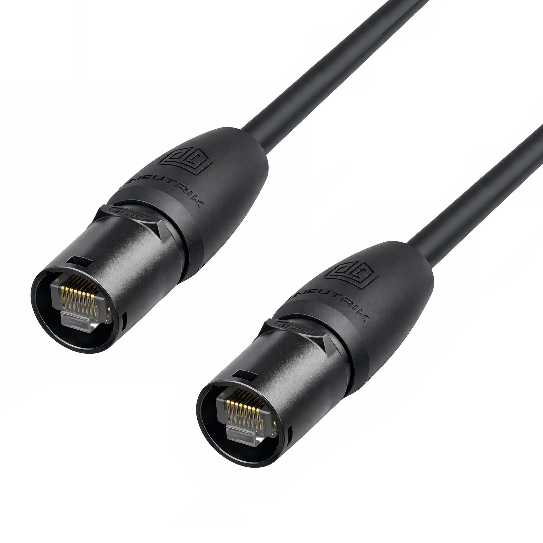 Neutrik TOP etherCON to etherCON shielded Cat6A cable