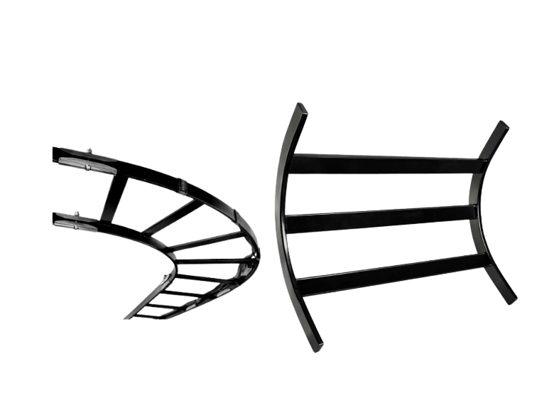 Bends and Radius Pieces for Smooth Turns ladder rack