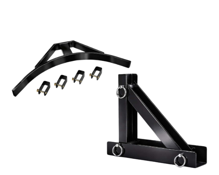 Brackets and Supports for Stability ladder rack